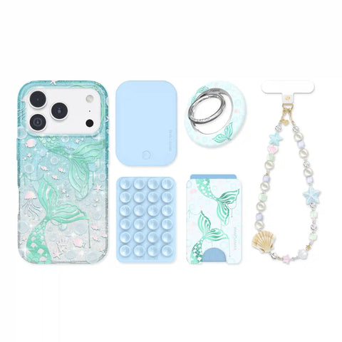 Mermaid Glitter Holo iPhone Bundle Set