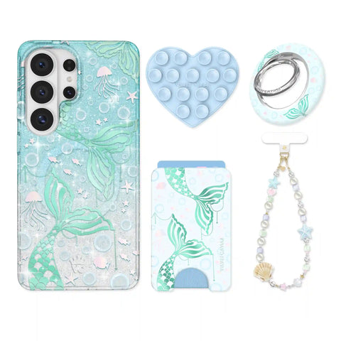 Mermaid Glitter Holo Samsung Bundle Set