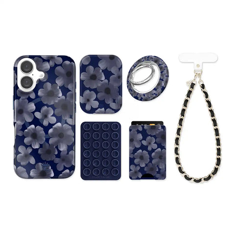 Midnight Blossom iPhone Bundle Set