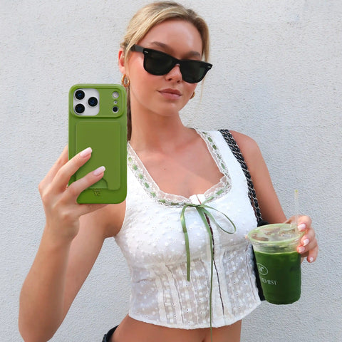 Matcha Green MagSafe Wallet