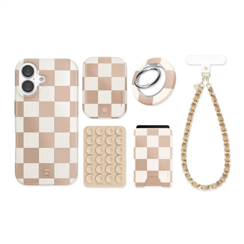 Nude Vibe Check iPhone Bundle Set