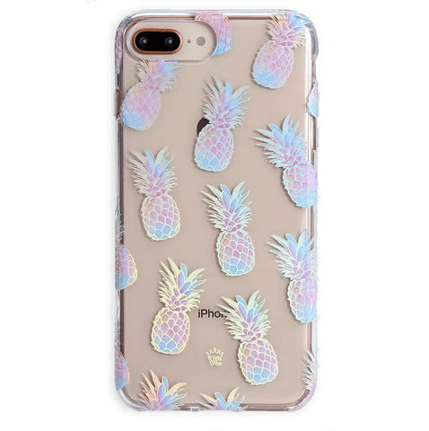 Pineapple Holo iPhone Case