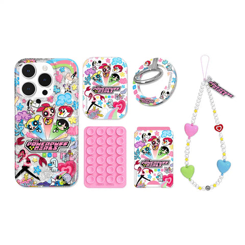 The Powerpuff Girls Girl Power iPhone Bundle Set