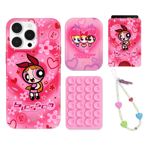 The Powerpuff Girls Blossom iPhone Bundle Set - Wallet