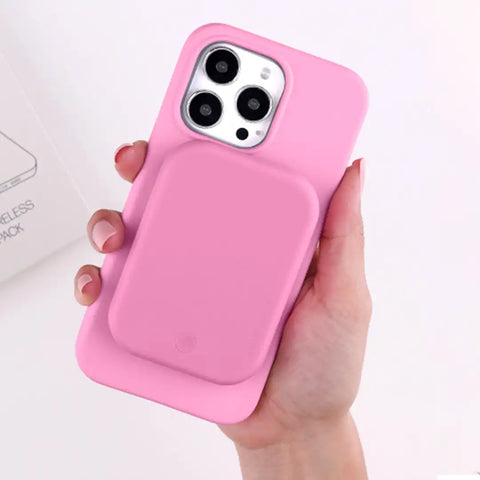Pink Portable MagSafe Charger Power Pack