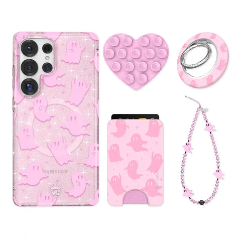 Ghosted Pink Samsung Bundle Set