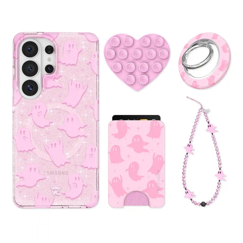 Ghosted Pink Samsung Bundle Set