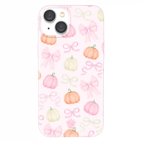 Pink Pumpkin Princess iPhone Case