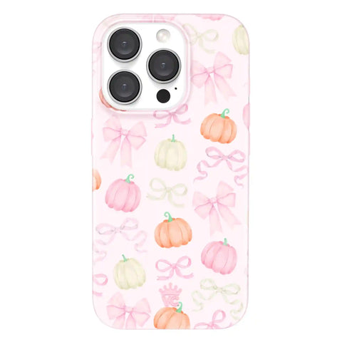 Pink Pumpkin Princess iPhone Case