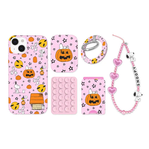 Snoopy Pink Pumpkins iPhone Bundle Set