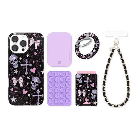 Pretty Punk Skulls iPhone Bundle Set