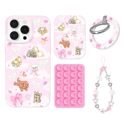 Puppy Love iPhone Bundle Set - Grip
