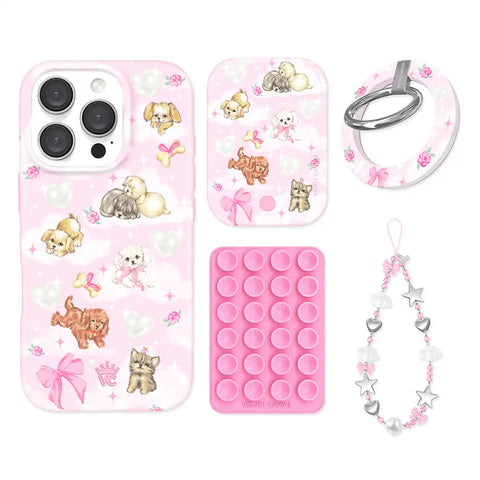 Puppy Love iPhone Bundle Set - Grip