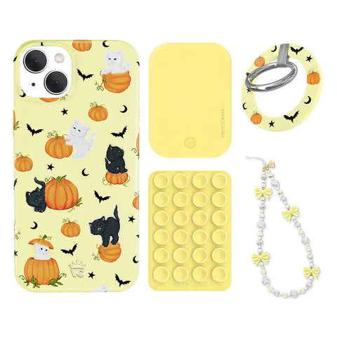 Purrfect Pumpkins iPhone Bundle Set - Grip