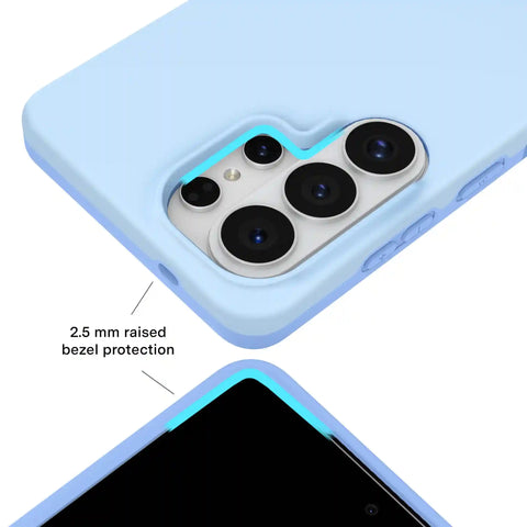 Cotton Candy Blue Samsung Case