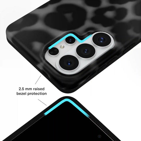 It Girl Black Leopard Samsung Case