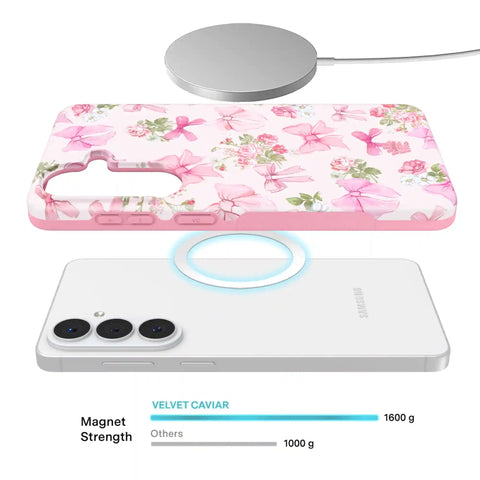 Posie Pink Bow Samsung Case
