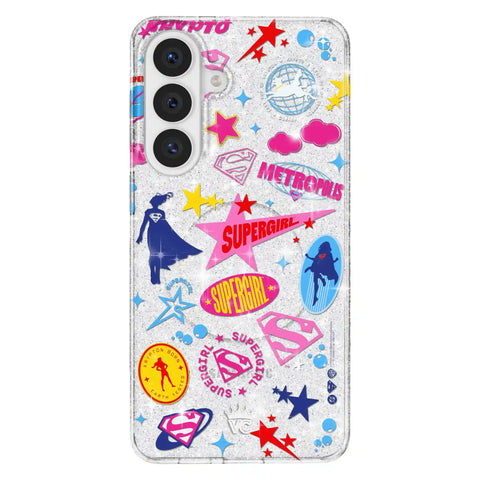 Supergirl Krypto Glitter Samsung Case