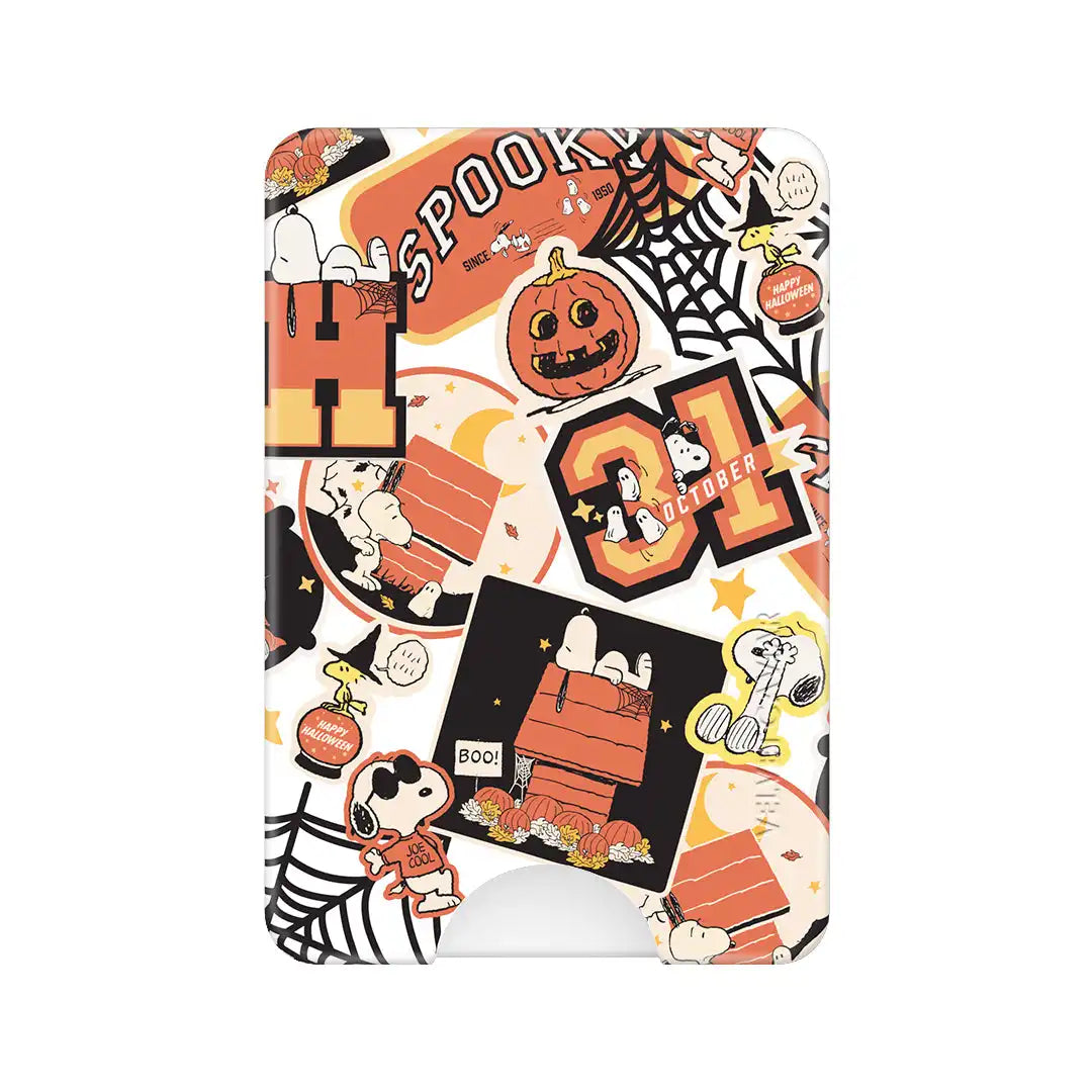 Snoopy Halloween Varsity MagSafe Wallet