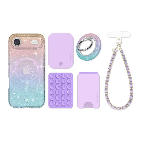 Ombre Stardust iPhone Bundle Set