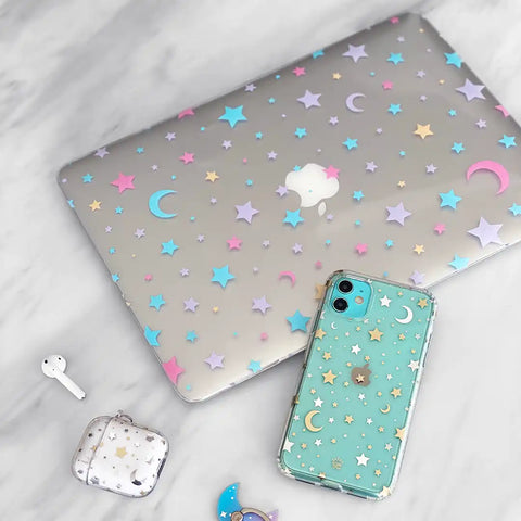 Stars and Moon MacBook Case