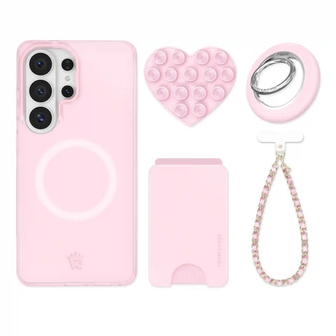 Strawberry Milk Jelly Samsung Bundle Set