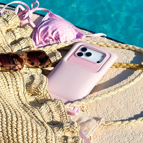 Strawberry Milk Waterproof Floating Phone Pouch