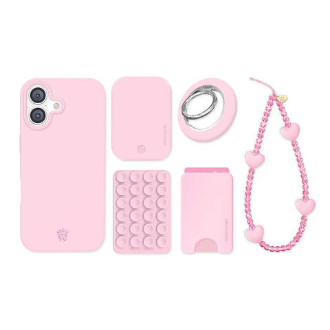 Strawberry Milk iPhone Bundle Set