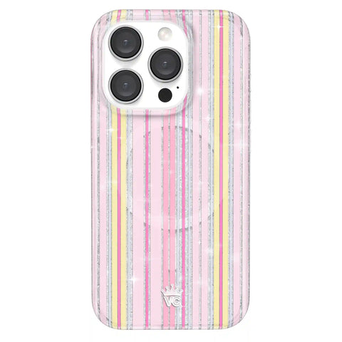 Sunkissed Stripes Glitter iPhone Case