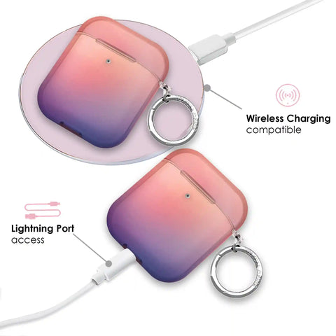 Sunset Glow Aura AirPod Case