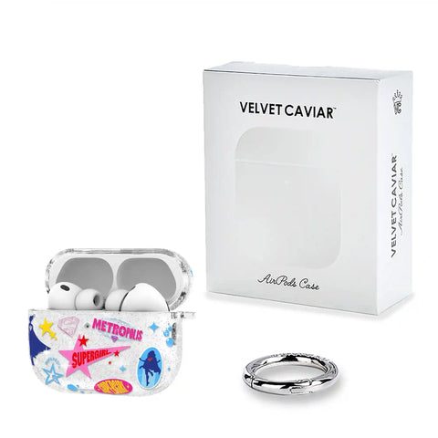 Supergirl Krypto Glitter AirPod Case