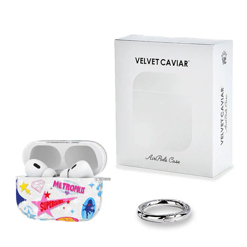 Supergirl Krypto Glitter AirPod Case