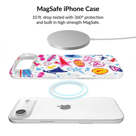 Supergirl Krypto Glitter iPhone Bundle Set