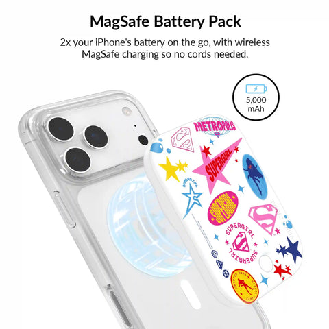 Supergirl Krypto Glitter iPhone Bundle Set