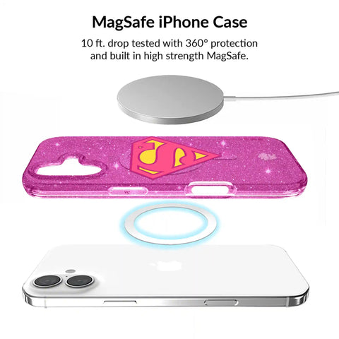 Supergirl Stardust Glitter iPhone Bundle Set