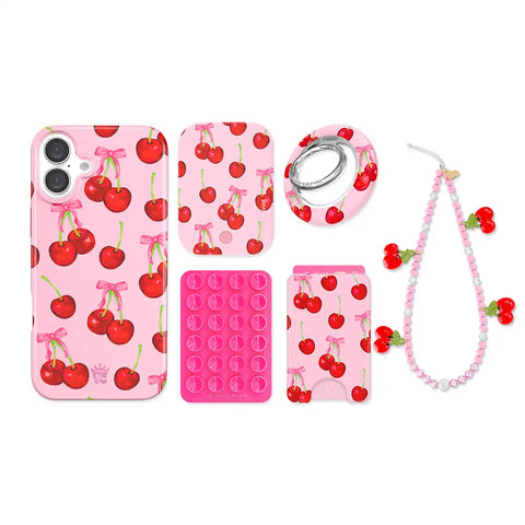 Sweet Cherry iPhone Bundle Set