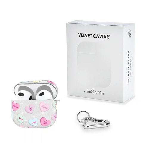 Sweet Hearts Glitter AirPod Case