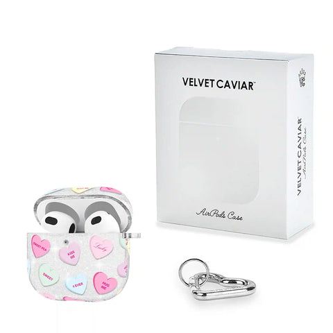 Sweet Hearts Glitter AirPod Case