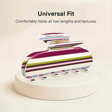Sweet Treat Stripes Hair Clip