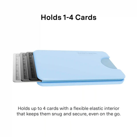 Cotton Candy Blue MagSafe Wallet