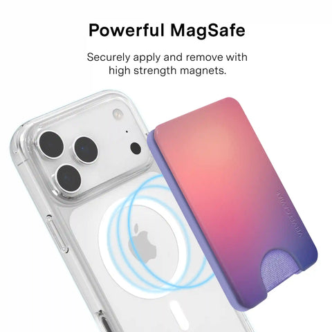 Sunset Glow Aura MagSafe Wallet