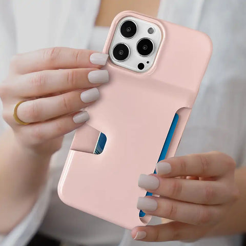 Light Pink iPhone Wallet Case