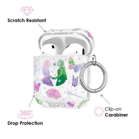 Wicked For Good Glitter AirPod Case