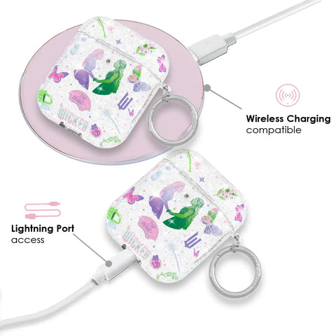 Wicked For Good Glitter AirPod Case
