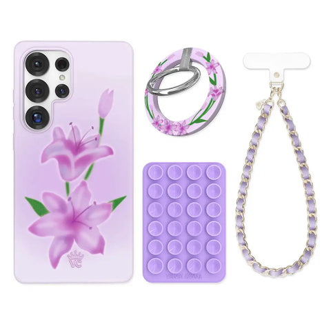 Love Spell Lily Floral Samsung Bundle Set
