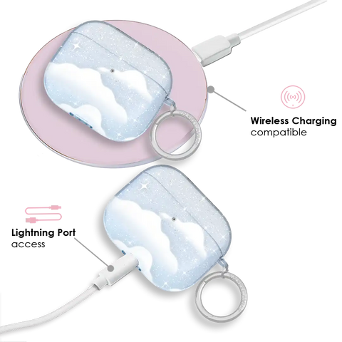 In the Clouds Stardust AirPod Case
