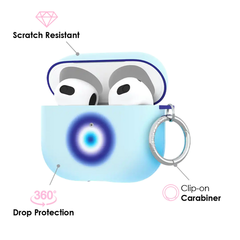 Evil Eye Aura AirPod Case