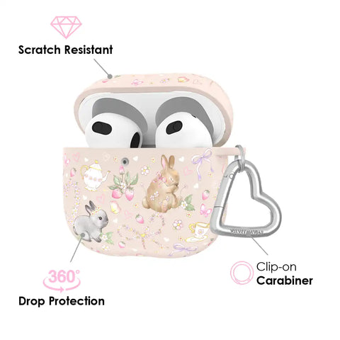 Bunnies & Bows AirPod Case