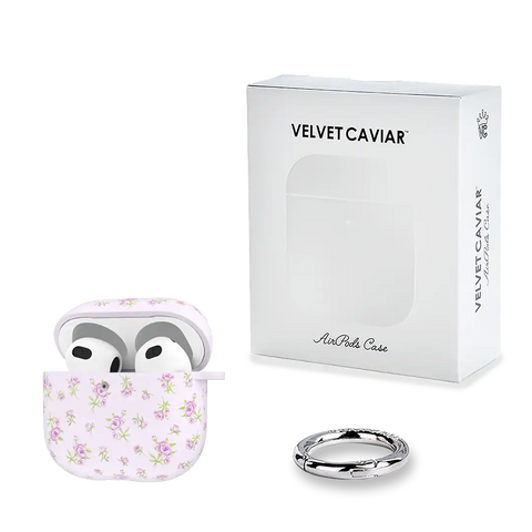 Dainty Lilac Floral AirPod Case