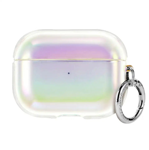 White Opal Airpods Case